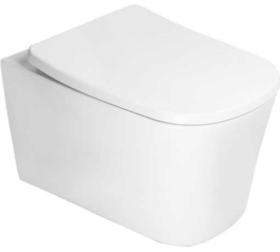 Унитаз подвесной AV Engineering, COMFORT Plus AVWHR208 безободковый с сиденьем микролифт.